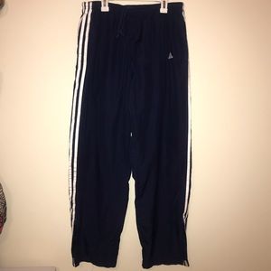 Large navy blue Adidas pants!